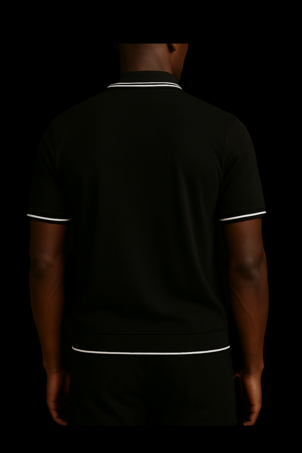 GaLche’s Essential Zipper Polo Z001 (Black)