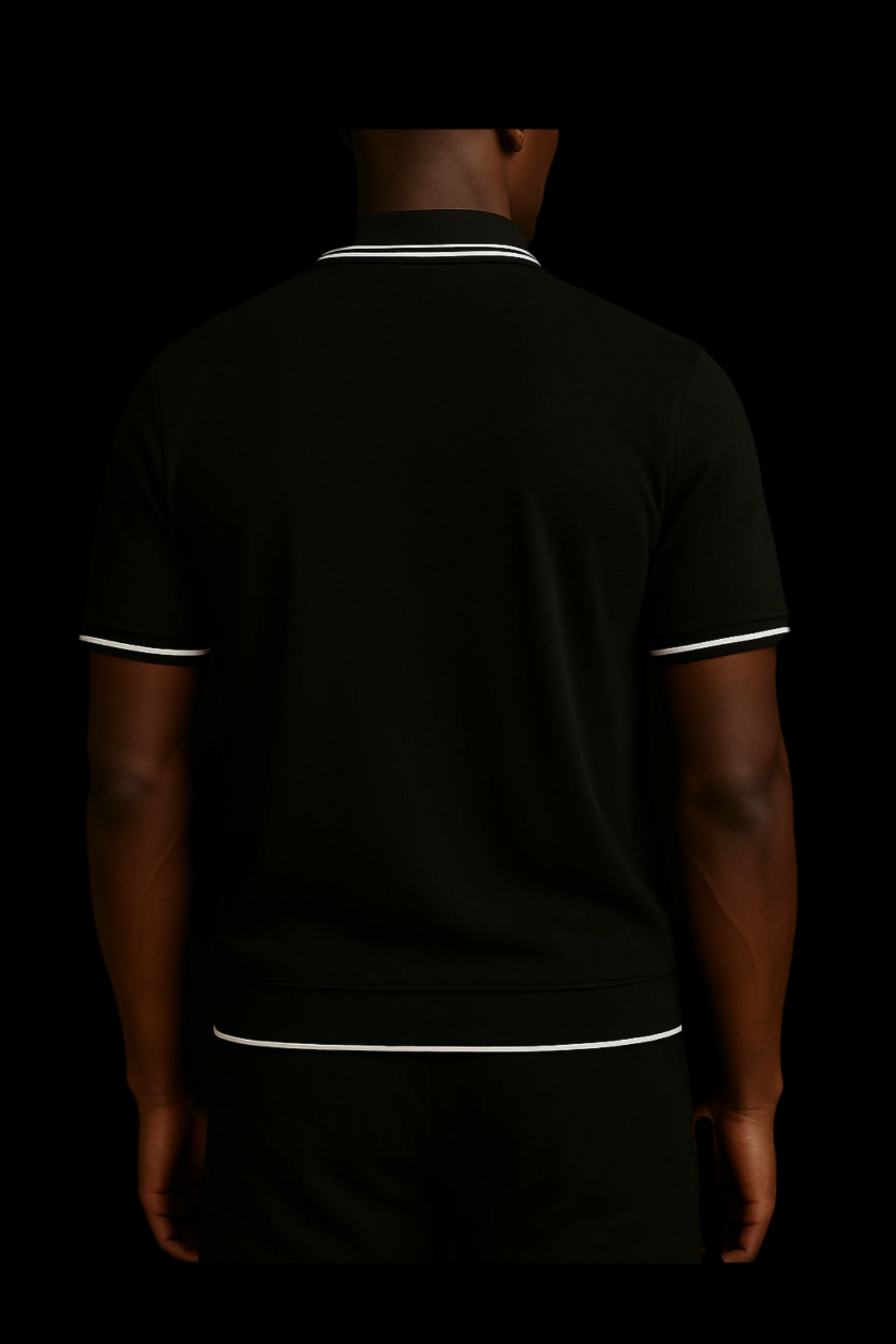 GaLche’s Essential Zipper Polo Z001 (Black)