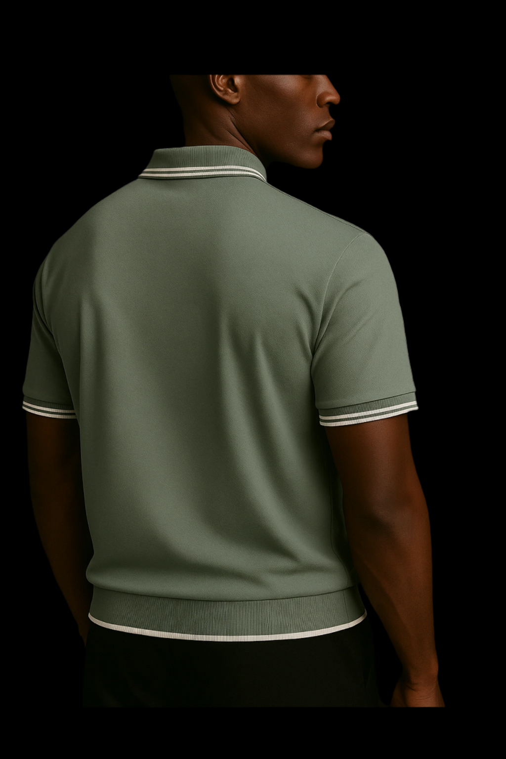 GaLche’s Essential Zipper Polo Z002 (Mint Green)